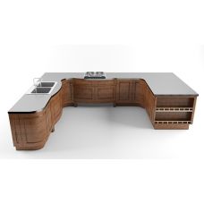 Столешница для кухни из камня Vicostone П-образной формы