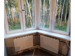 Подоконник из искусственного камня на заказ