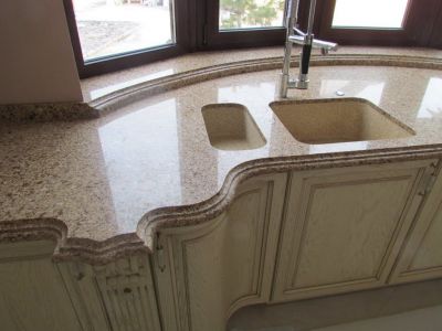 Подоконник из искусственного камня под заказ
