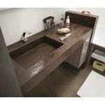 Столешница из керамики в ванную под заказ