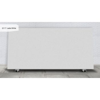 Цвет Q117 Jade White Кварцевый агломерат Noblle