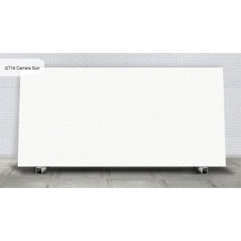 Цвет Q716 Carrara Sun Кварцевый агломерат Noblle