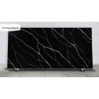 Цвет Q765 Nero Marquina Кварцевый агломерат Noblle