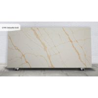 Цвет Q785 Calacatta Gold Кварцевый агломерат Noblle