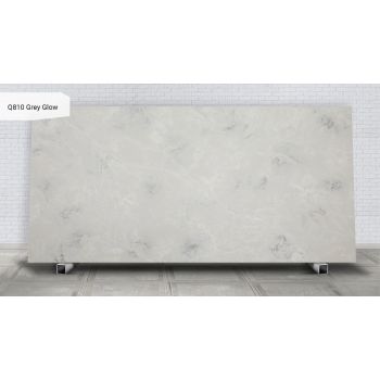 Цвет Q810 Gray Glow Кварцевый агломерат Noblle