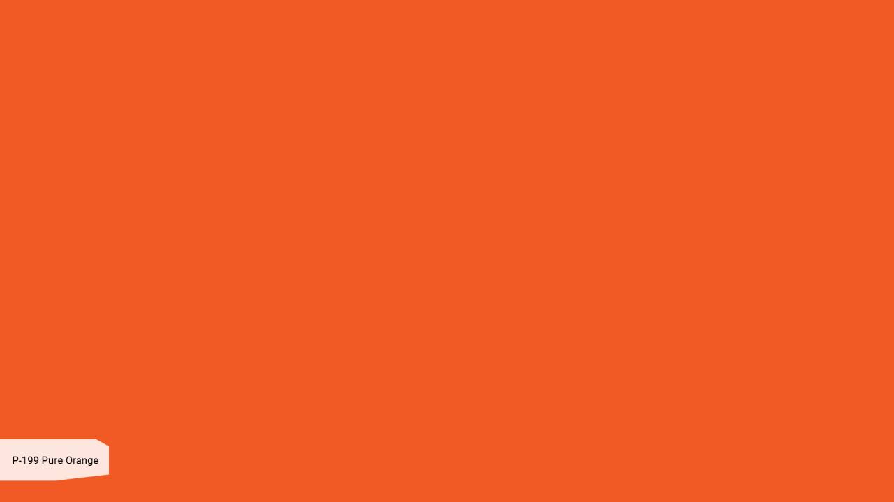 P 199 Мандарин / Pure Orange