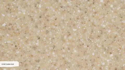 N 840 Золотая Галька / Cobble Gold — акриловый камень