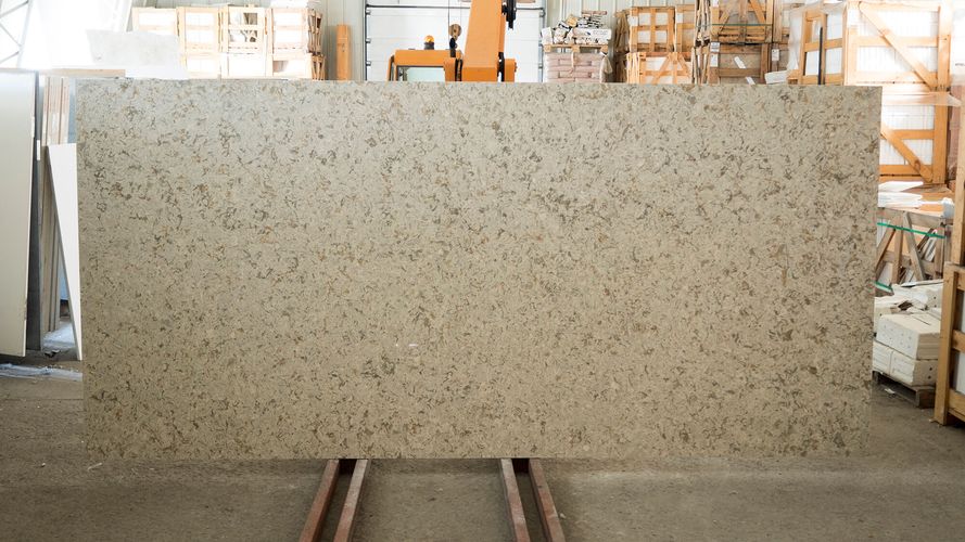 SmartQuartz Giallo Slab Photo