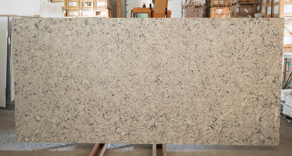 SmartQuartz Silver Cromo Photo Slab