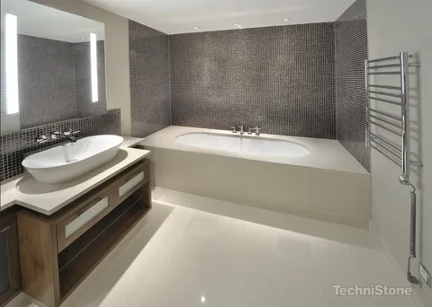 Technistone 8crystalpolarwhite15 — кварцевый агломерат